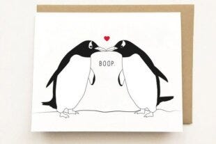 boop valentines day card