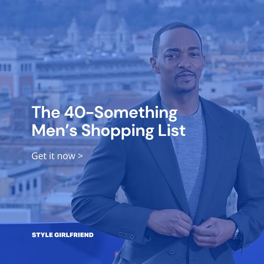 40-something men's shopping list
