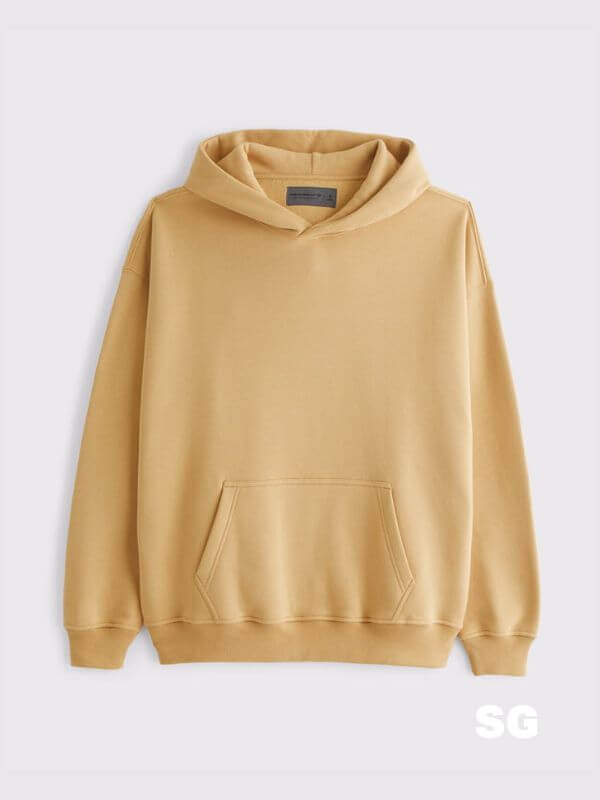 yellow popover hoodie sweatshirt