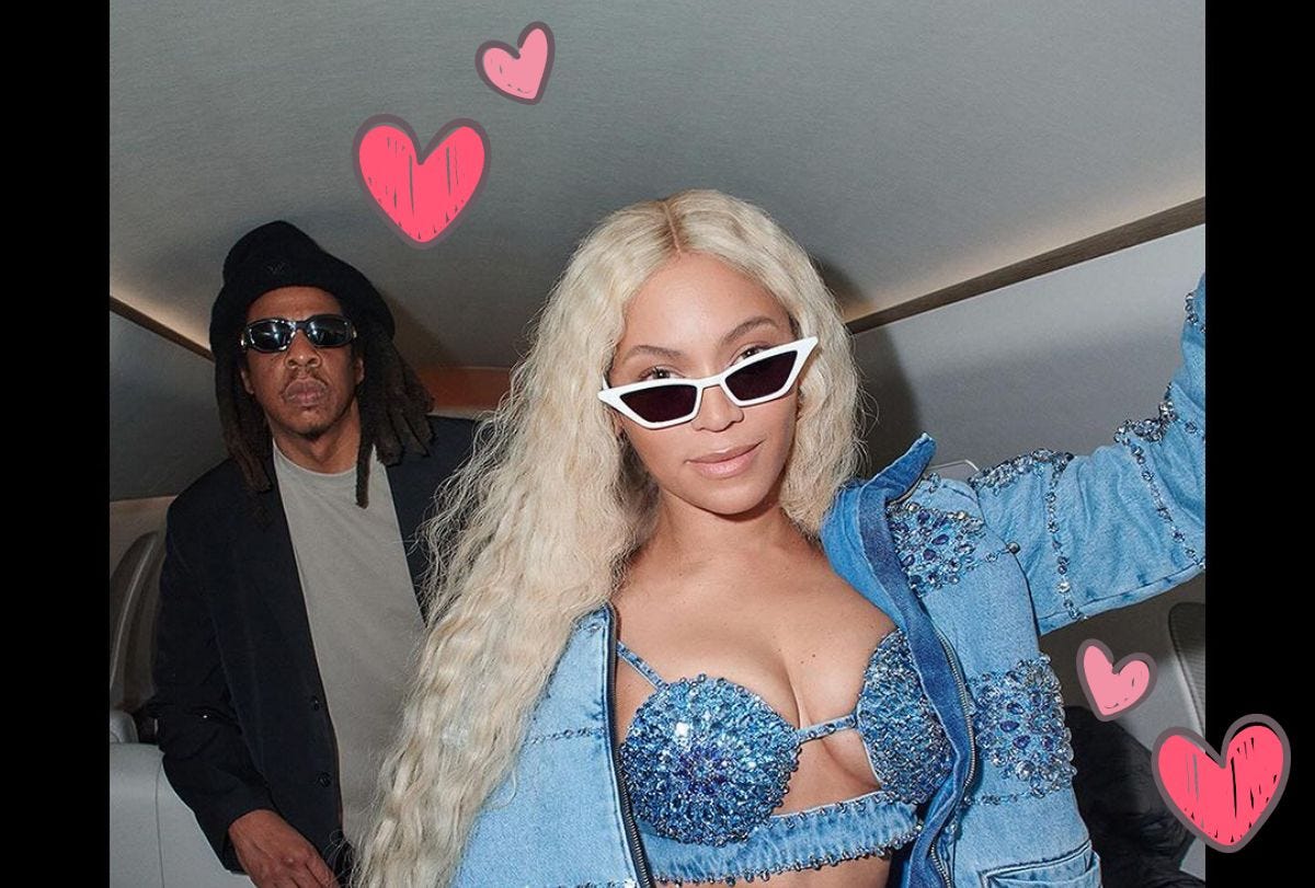 beyonce jayz on plane