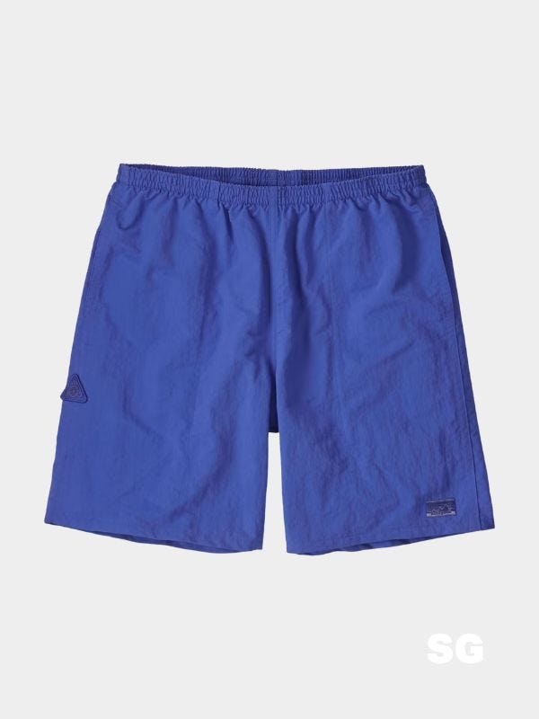 blue hybrid shorts
