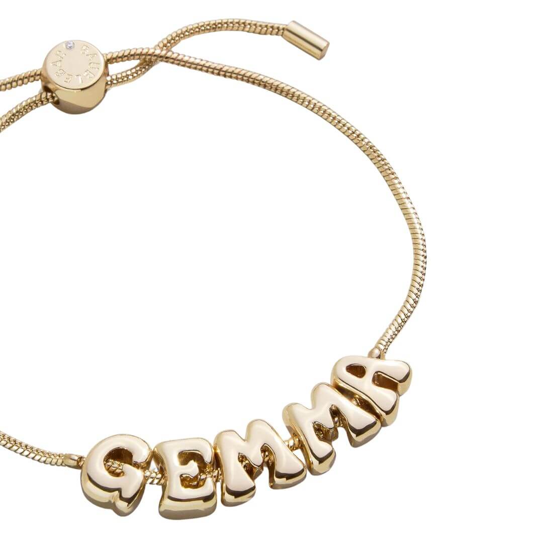 Customizable Letter Bracelet
