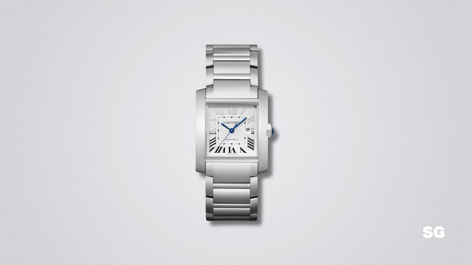 cartier Tank Française Automatic 36.7mm Stainless Steel Watch