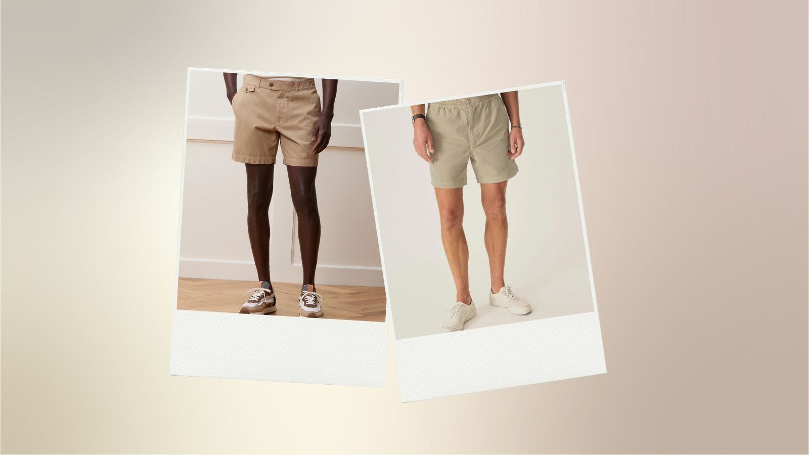 men's chino shorts outfits 2025