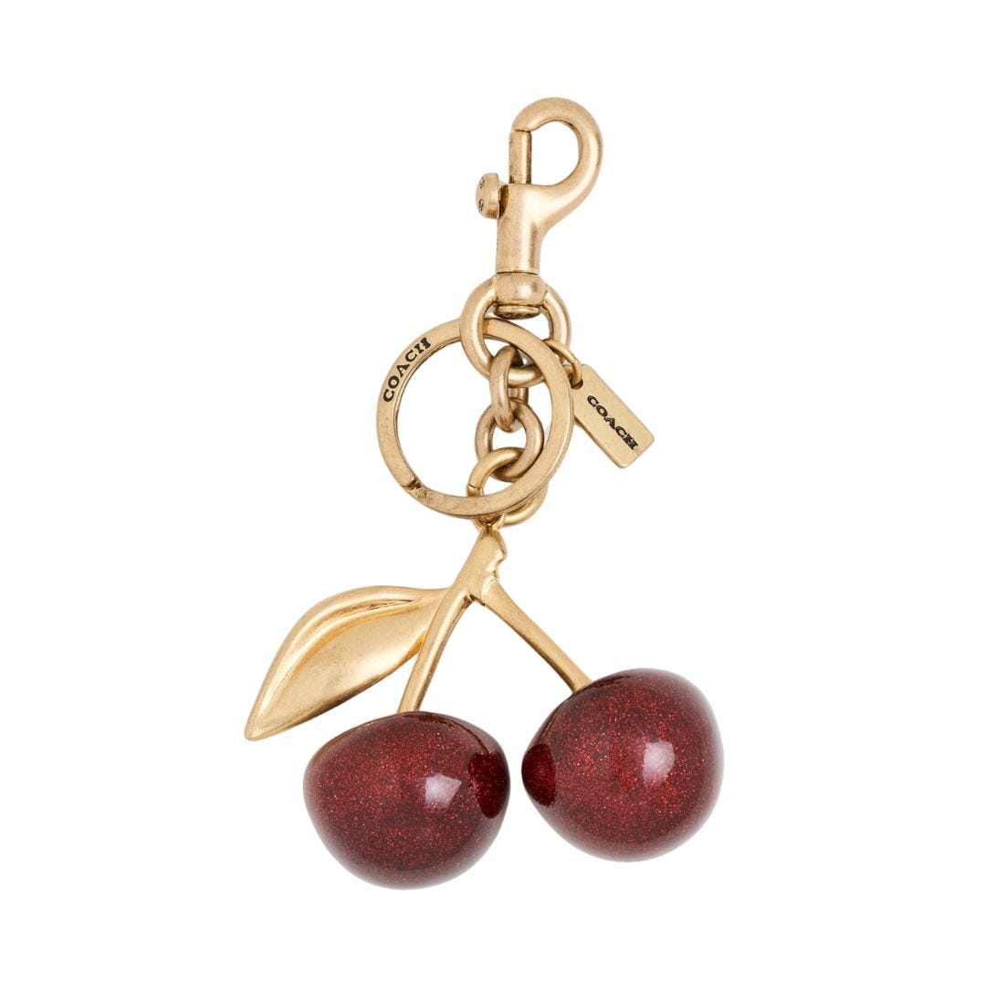 Cherry Bag Charm