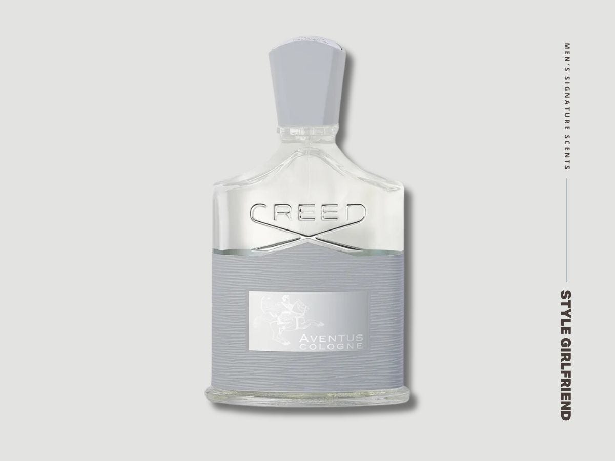 best creed fragrance for men, bottle of creed aventus