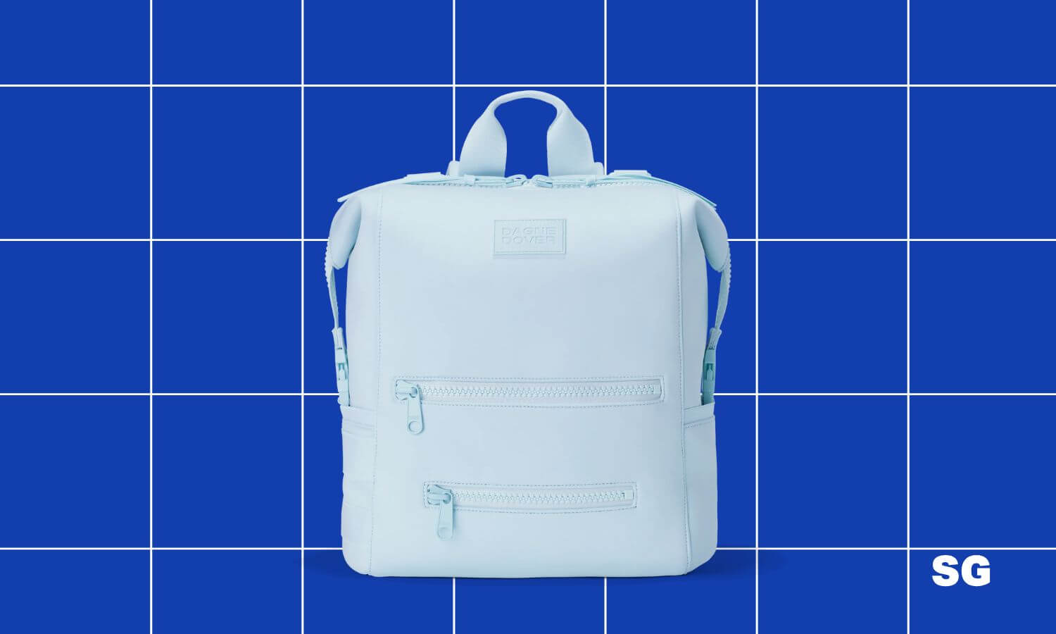 diaper backpack by dagne dover, featured in a roundup of cool baby gear