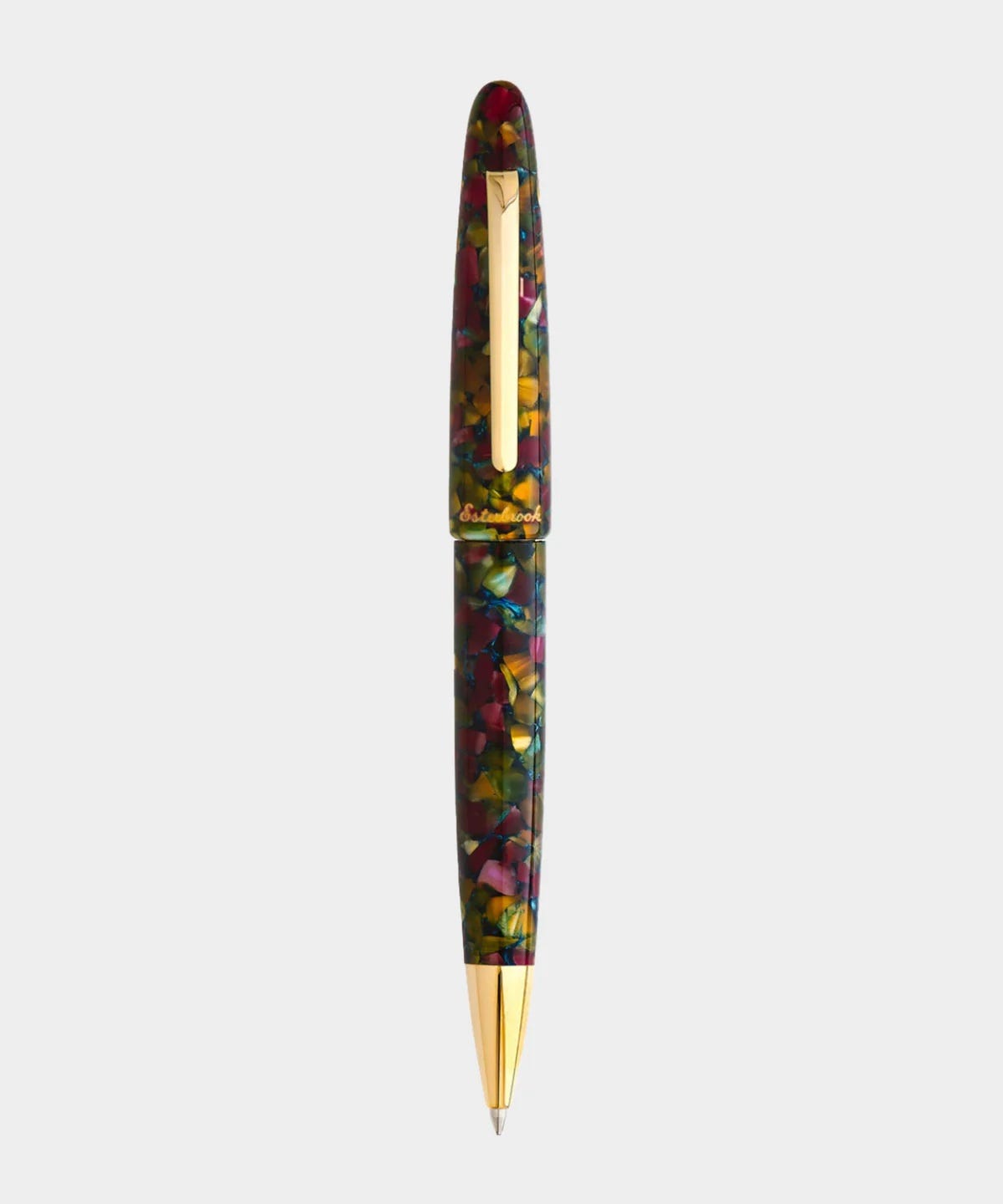 ballpoint pen in a floral pattern