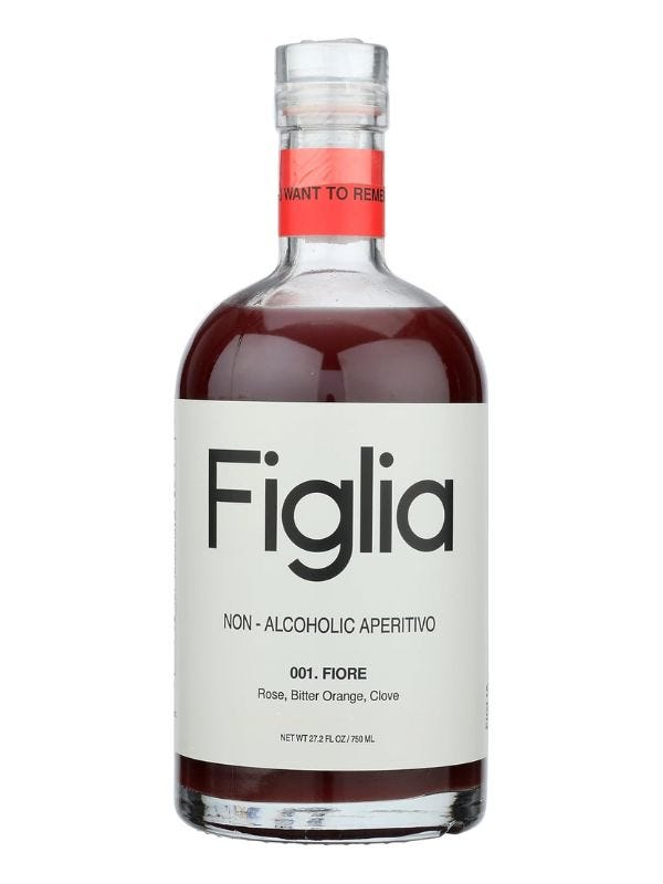 bottle of non-alcoholic apertivo