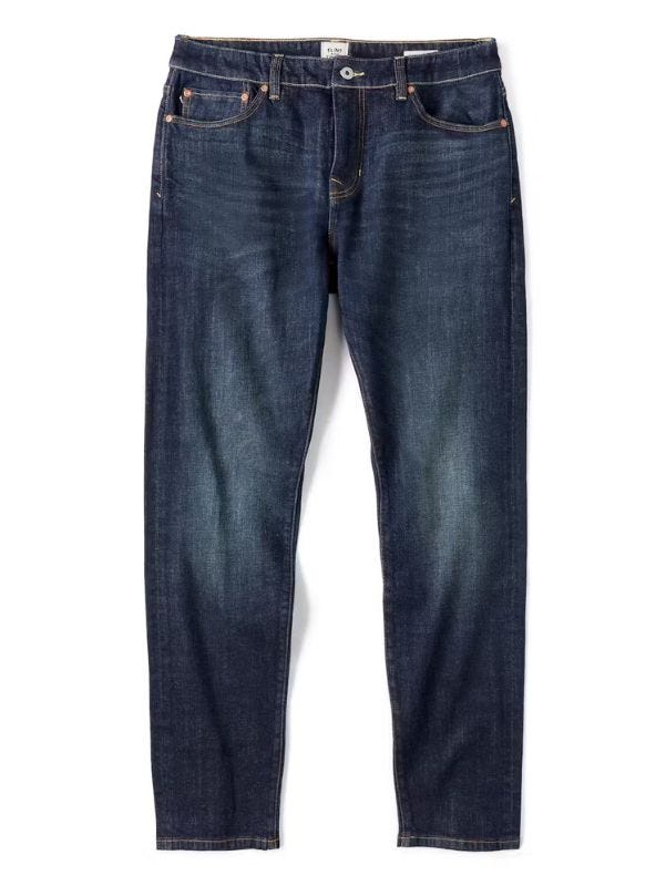 dark rinse jeans