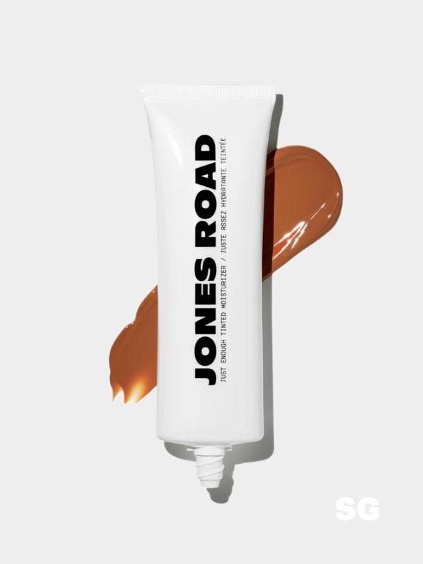 jones road "just enough" tinted moisturizer
