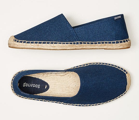 blue soludos espadrilles