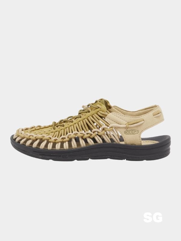 braided cord sandals