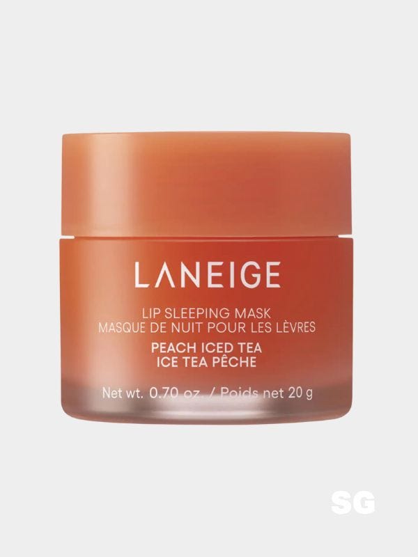Laneige peach iced tea lip sleeping mask