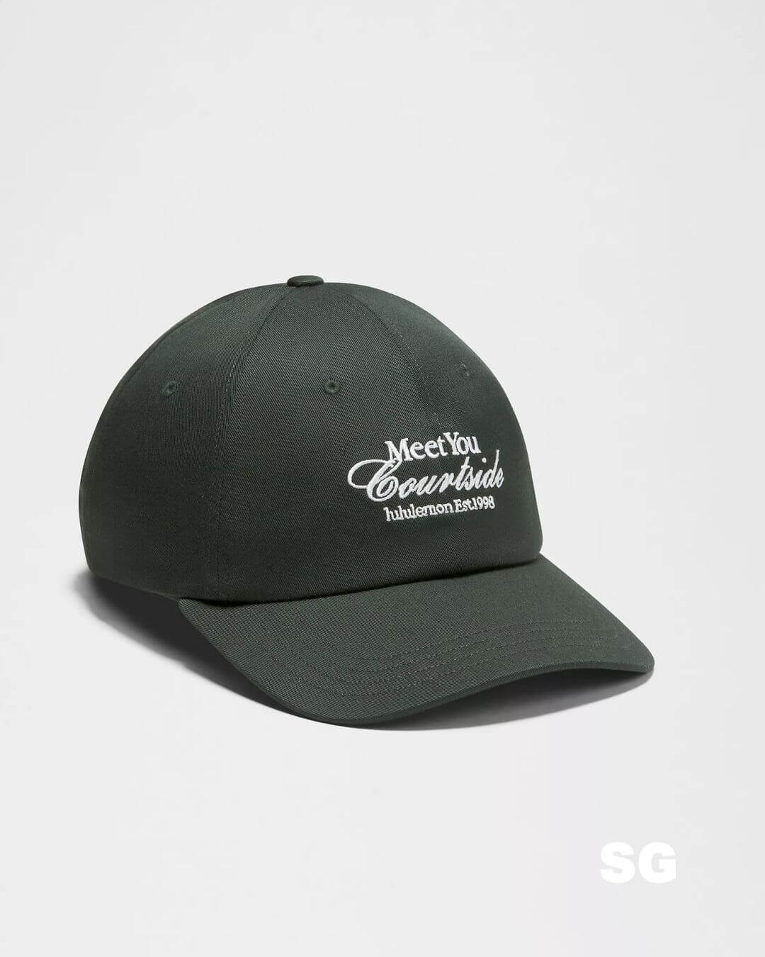 baseball cap that reads: meet you courtside