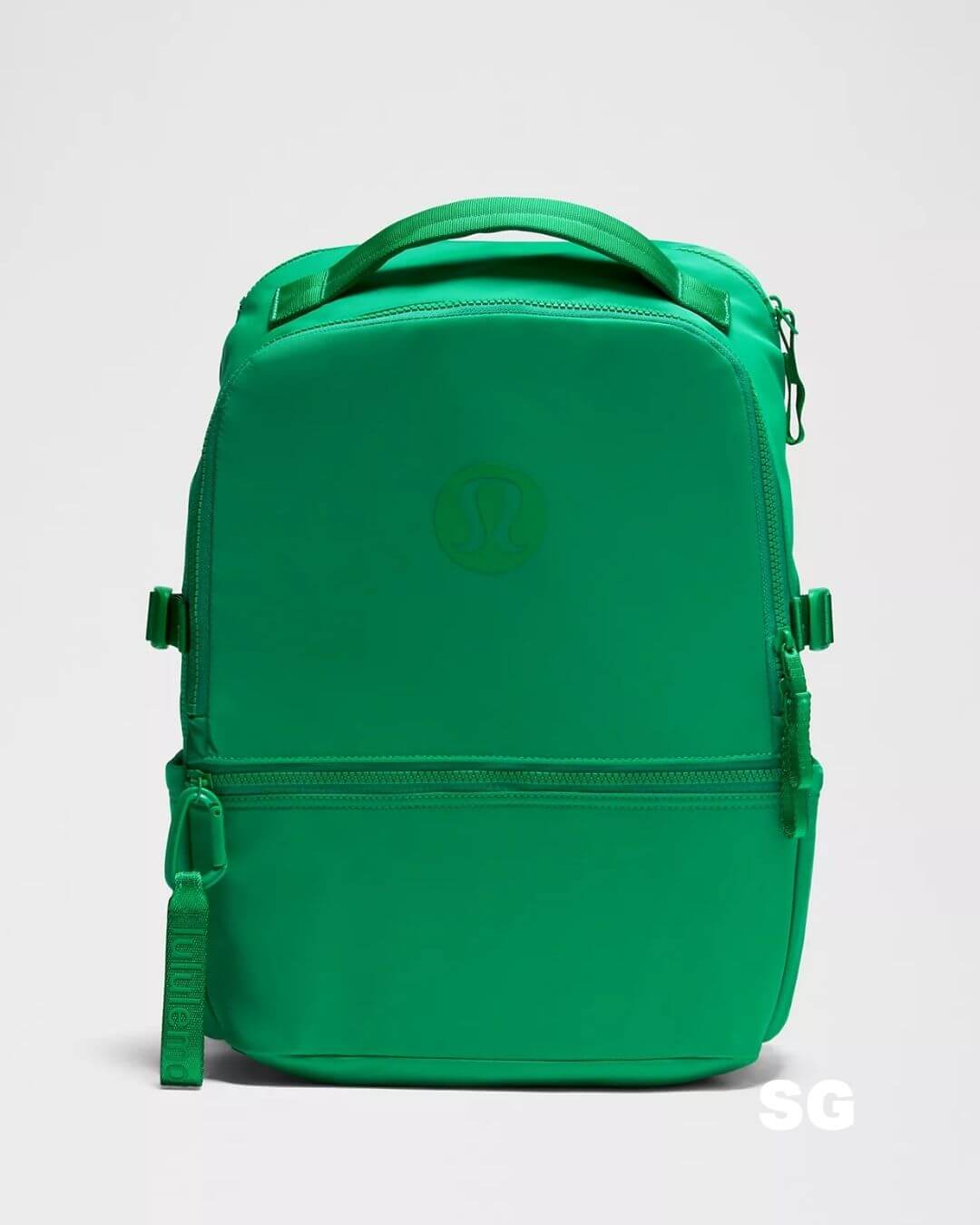 green backpack
