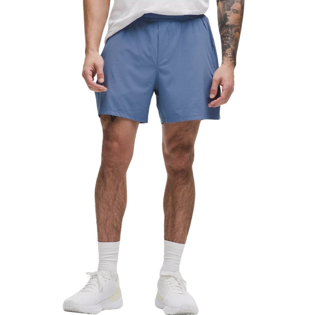 lululemon pace breaker shorts