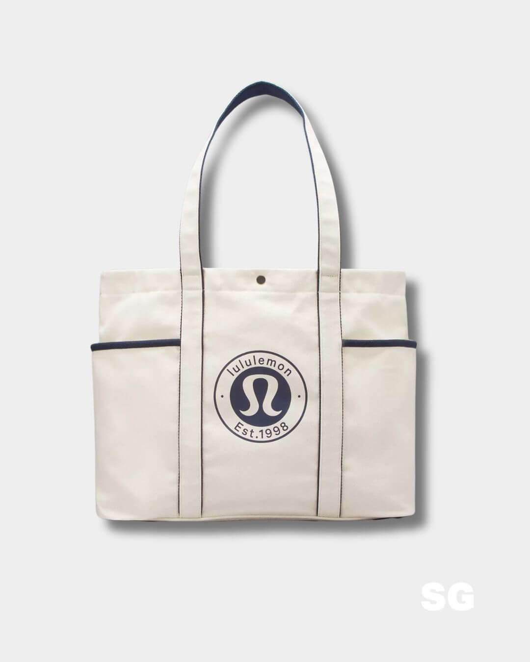 lululemoon canvas tote bag
