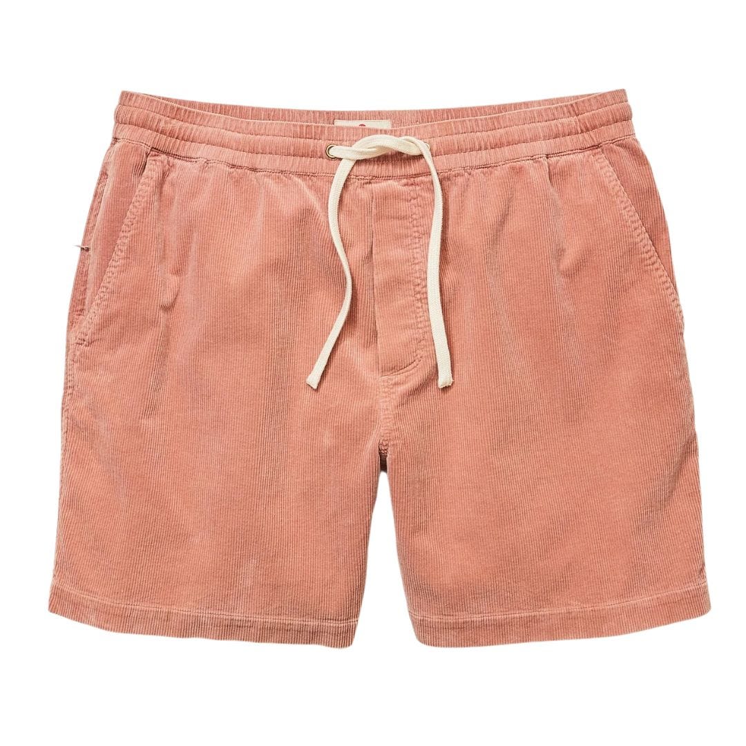 marine layer withered rose corduroy drawstring shorts