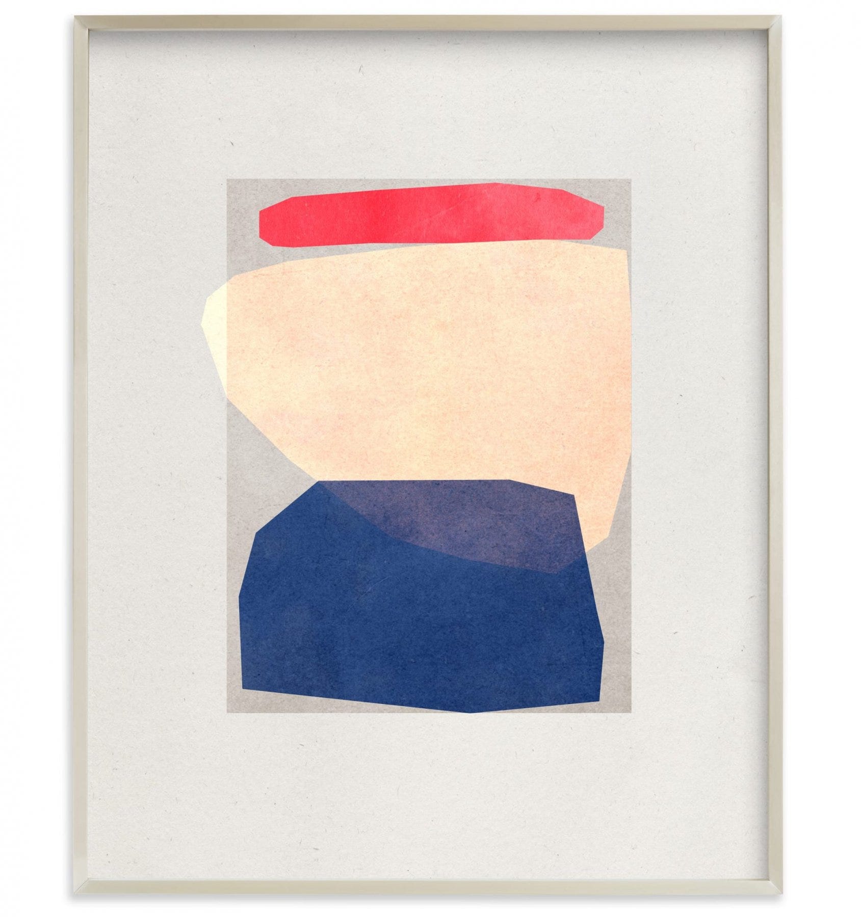 Minted abstract sequences print