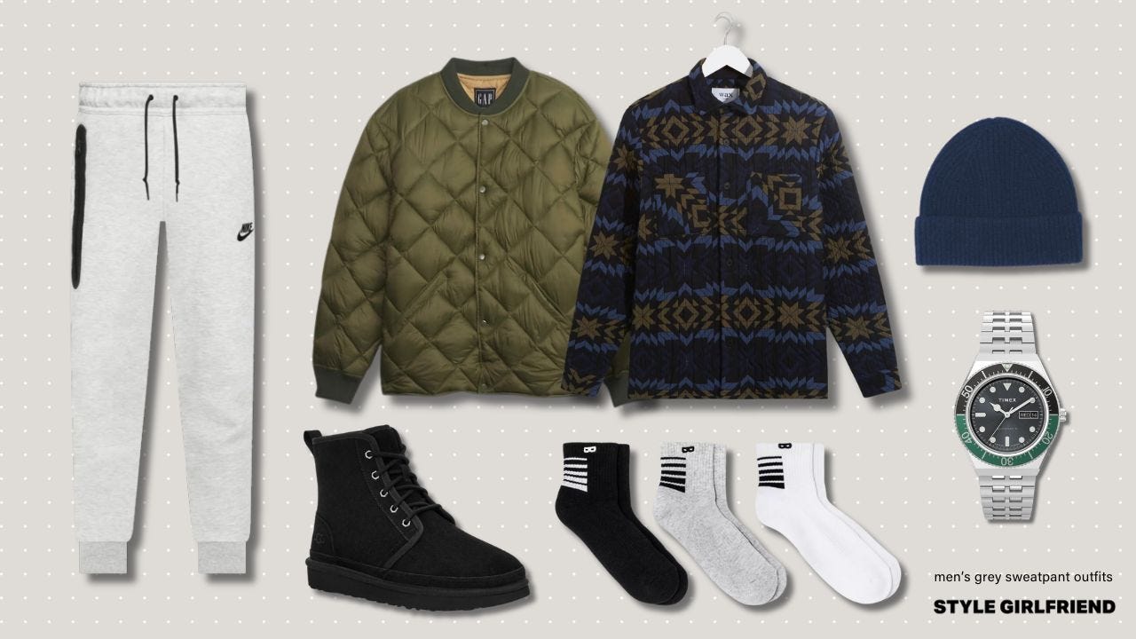 nike tech fleece jogger outfit