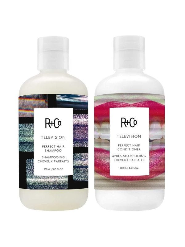 set of shampoo and conditioner