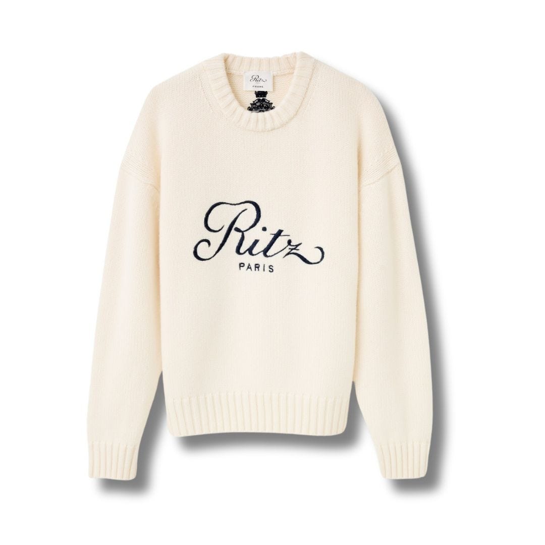 Embroidered Logo Sweater