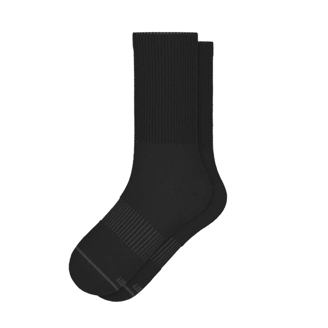 black athletic socks
