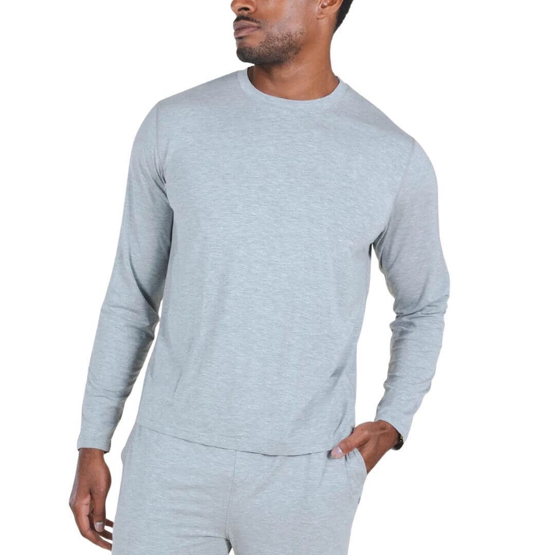 shinesty 'intramural champ' grey pajama shirt