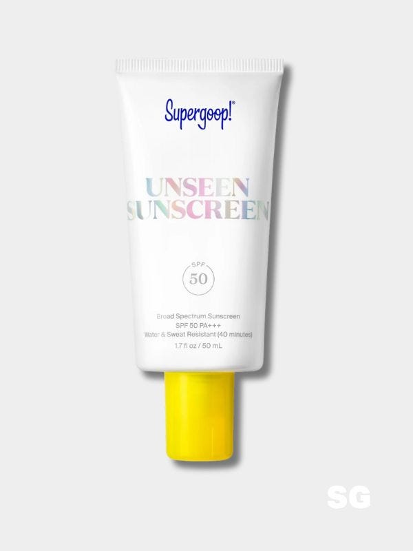 supergoop unseen sunscreen