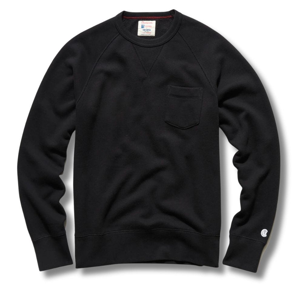 todd snyder black sweatshirt