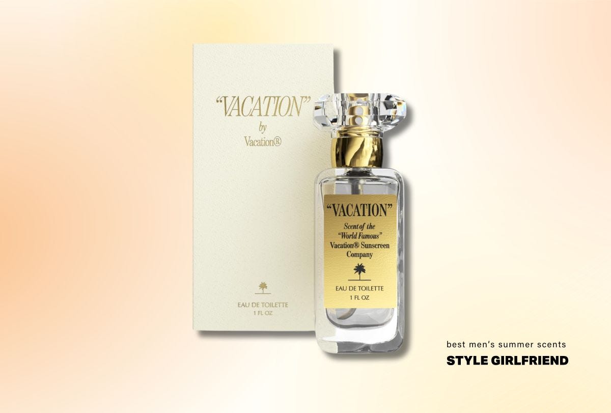vacation by vacation fragrance, included in a roundup of the best men's summer fragrances