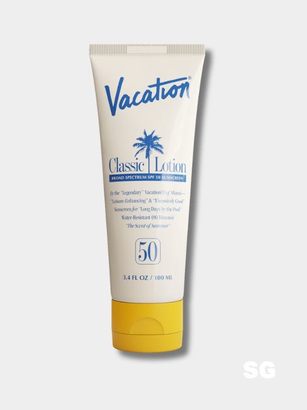 vacation spf 50 classic sunscreen lotion
