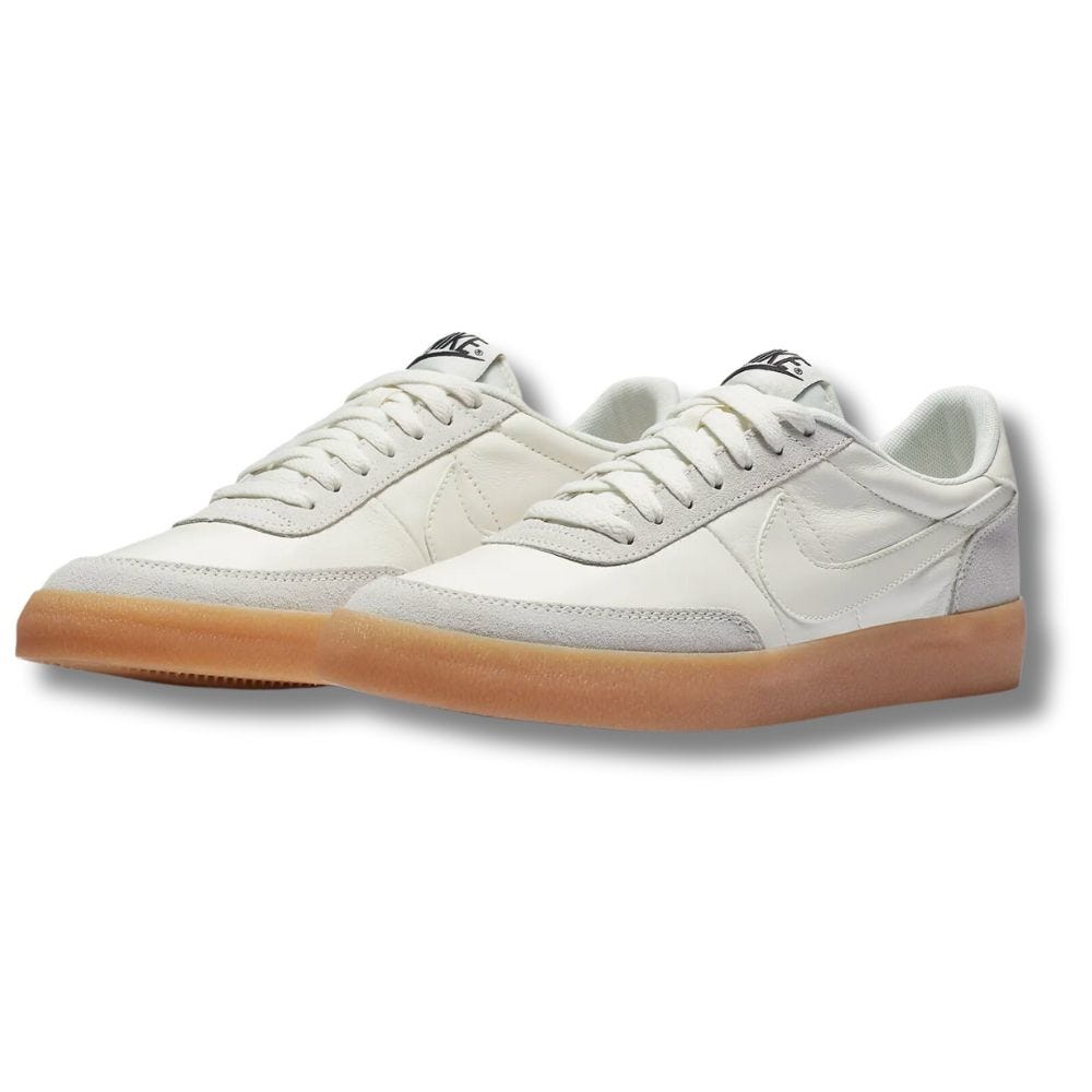 white nike killshots