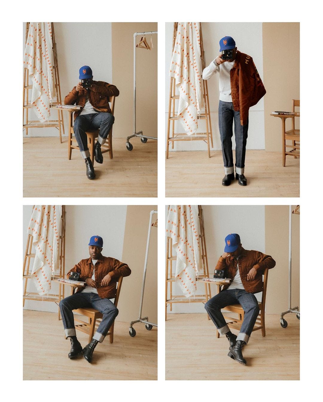 mens dark rinse jeans outfit