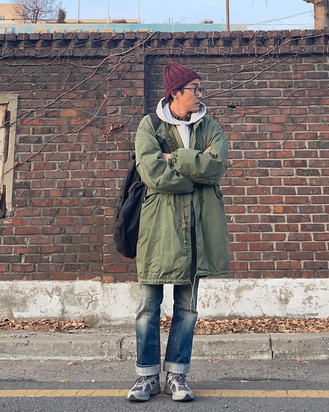 mens gorpcore outfit