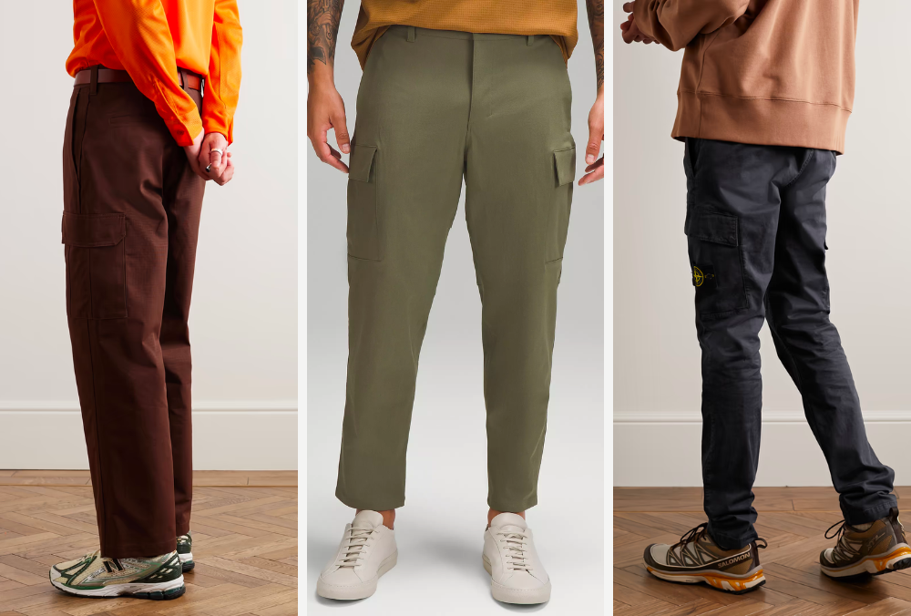 men's cargo pants outfits 2025