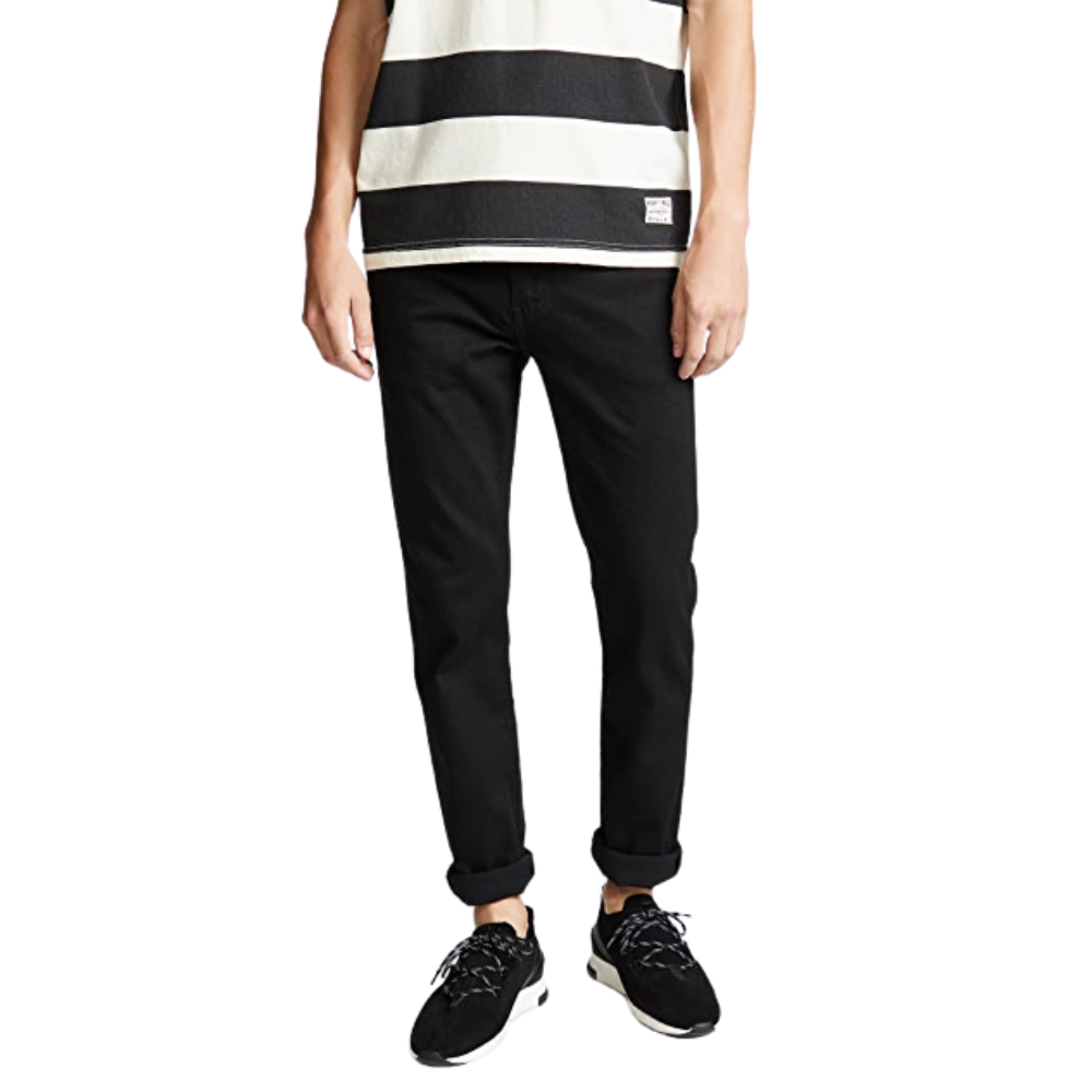 levis black slim jeans