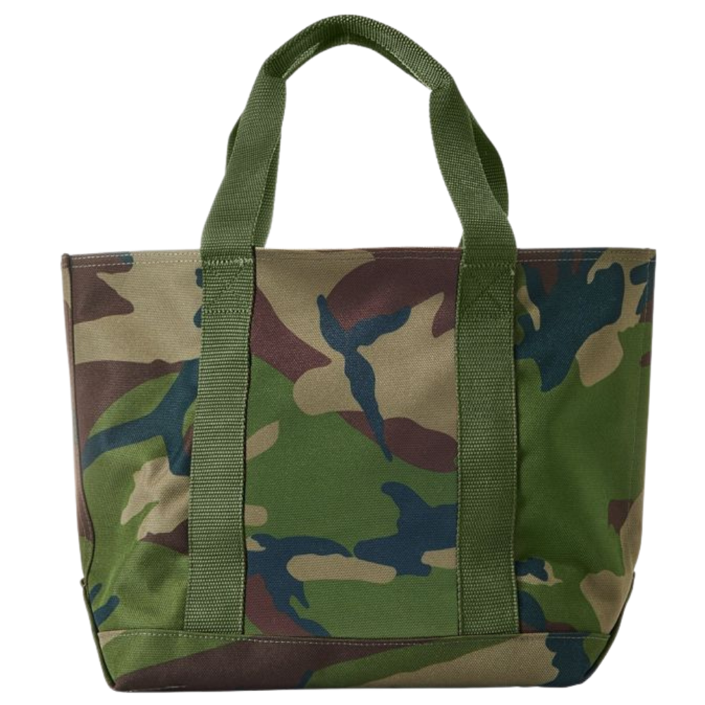 l.l. bean hunter open top tote bag