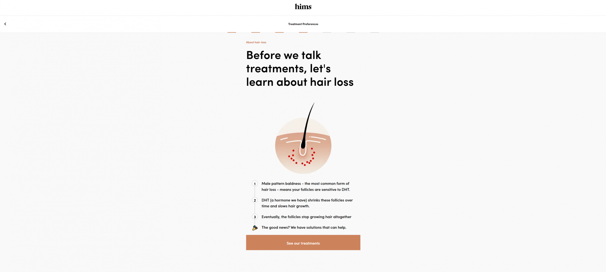 hims website screenshot